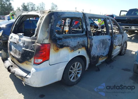 2016 Dodge Grand Caravan Sxt из США, поврежденный, VIN 2C4RDGCG7GR369130